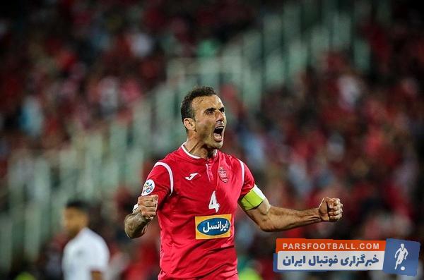 تصویری از دفاع جانانه سید جلال حسینی روی ضربه ایستگاهی سپاهانی ها