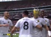 خوشحالی جالب رائول خیمنز بعد از گلزنی در دیدار ولورهمپتون - واتفورد