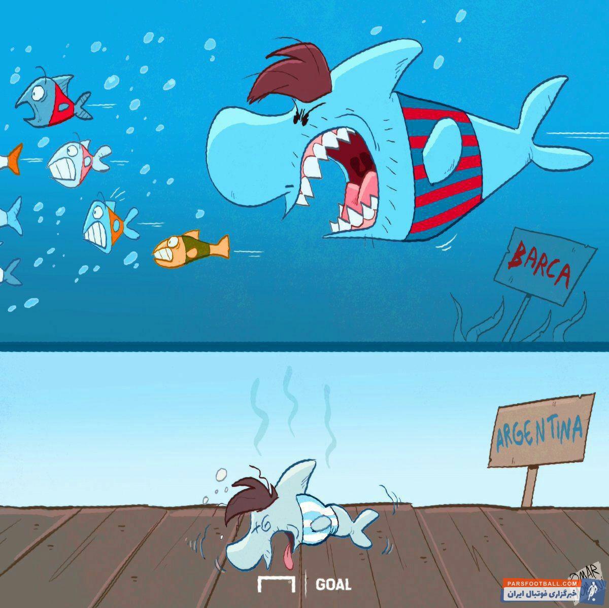 به مقایسه آمار عملکرد لیونل مسی در تیم ملی آرژانتین و بارسلونا پرداختیم میانگین گلزنی مسی در بارسا به ویژه در مقایسه با تیم ملی کشورش قابل ملاحظه است.