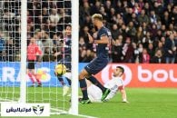 موقعیت صد در صدی که چوپو موتینگ در دیدار پاری سن ژرمن و استراسبورگ از دست داد