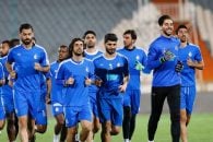 تیم فوتبال استقلال امروز آخرین تمرین خود را پیش از دیدار حساس برابر الدحیل در آزادی برگزار کرد استقلال با روحیه به الدحیل رسید .