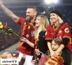 خداحافظی احساسی دنیله ده‌روسی در میان اشک‌های هوادارن رم