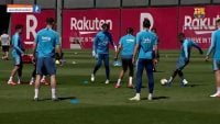 بارسلونا ؛ تمرین باشگاه فوتبال بارسلونا برای دیدار حساس فینال جام حذفی اسپانیا برابر والنسیا