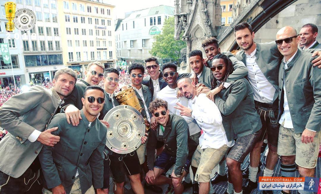 ریبری و روبن قهرمانیهای زیادی در بایرنمونیخ تجربه کردند ریبری و روبن در نهایت با دو قهرمانی، با این تیم خداحافظی کردند.