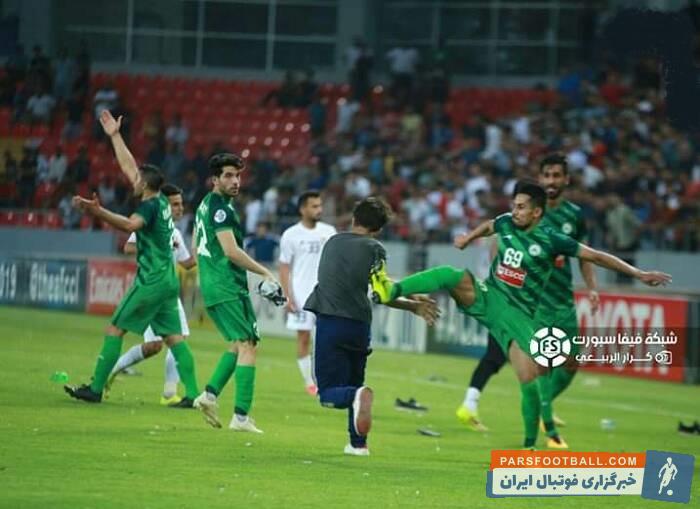 فخرالدینی نه تنها درگیری عجیبی را با هواداران الزورا تجربه کرد بلکه با پرتاب سنگ و تحریک طرفداران عراقی پس از آغاز دوباره مسابقه از زمین بازی اخراج شد.