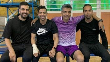 چالش توپ و سطل عادل فردوسی پور و حسین طیبی