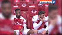 کلیپی از ناراحتی بازیکنان آرسنال