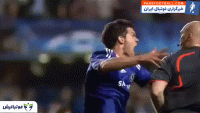 کلیپی از دیدار عجیب و پرحاشیه چلسی و بارسلونا در لیگ قهرمانان اروپا