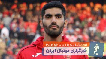 انصاری ؛ حضور محمد انصاری بازیکن پرسپولیس بر سر مزار شهدا