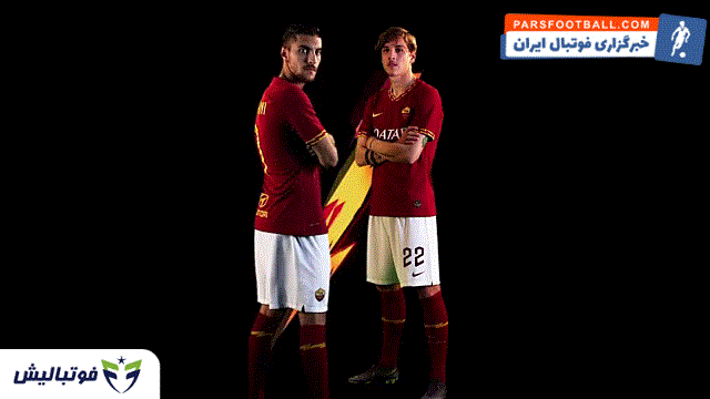 کلیپ رونمایی از پیراهن اول تیم فوتبال آاس رم برای فصل 2019-2020