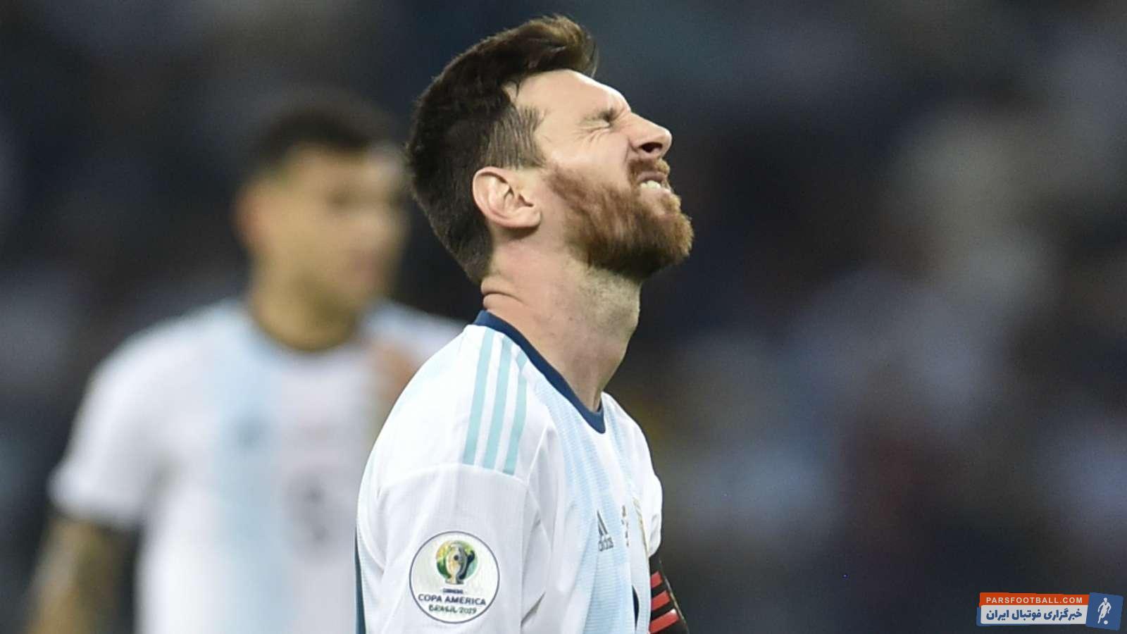 عملکرد لیونل مسی در دیدار آرژانتین برابر ونزوئلا کوپا آمه ریکا 2019
