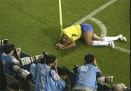 شبیه سازی ها و تمارض های ناشیانه و حرفه ای از بزرگان فوتبال جهان