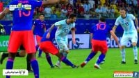 مسی ؛ عملکرد لیونل مسی فوق ستاره تیم ملی آرژانتین در دیدار برابر کلمبیا