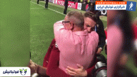 کلیپی از جوردن هندرسون و به آغوش کشیدن پدر سرطانی اش