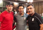 همزمانی اردوی تیم‌ شهرخودرو خراسان و تیم ملی امید در هتل المپیک سبب شد تا یحیی گل‌محمدی و فرهاد مجیدی ، سرمربیان دو تیم در این هتل با یکدیگر دیدار کنند.