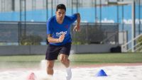 سوارز ؛ بازگشت لوییز سوارز بع تمرینات باشگاه فوتبال بارسلونا اسپانیا