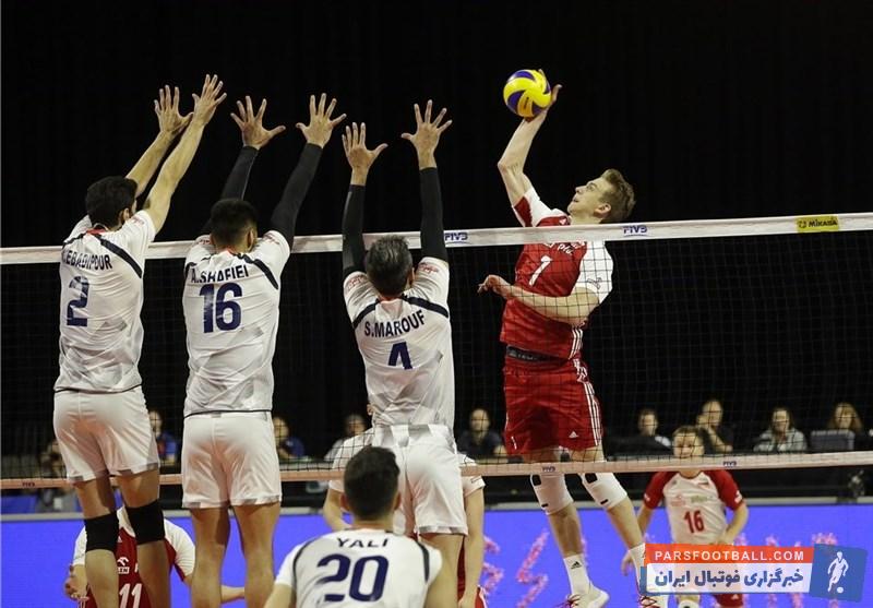 والیبال ؛ همه گروهی تیم ملی با برزیل و لهستان در لیگ ملت های والیبال