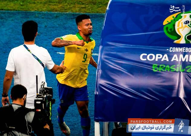 گابریل ژسوس در حالی که در دقیقه 70 از بازی اخراج شده بود خشم خود را بر روی فناوری VAR خالی کرد تا کوپای 2019 برایش با این صحنه ماندگار شود.