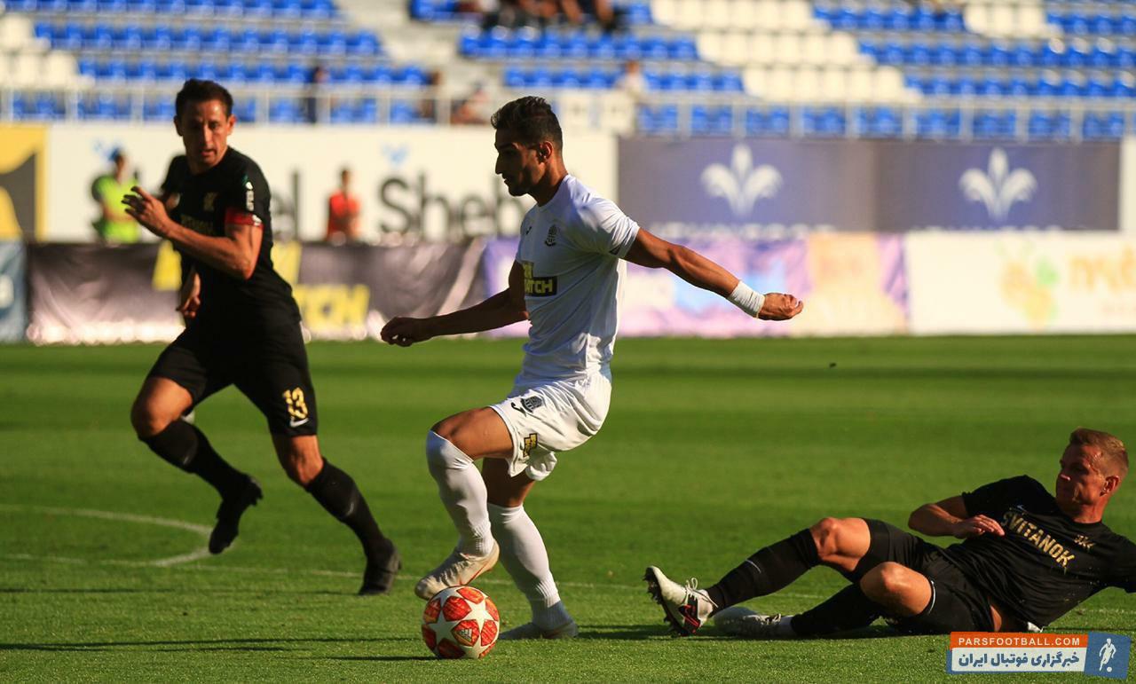 شهاب زاهدی ، مهاجم سابق پرسپولیس که به تازگی به عضویت تیم المپیک دونتسک اوکراین در آمده، در دیداری تدارکاتی برابر کولوس حضوری 40 دقیقهای داشت.