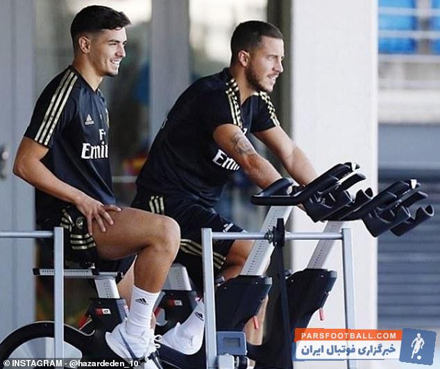 تصاویر موید آن است که روند بهبود ادن هازارد پیشرفت زیادی داشته و هازارد احتمالا در سومین هفته لالیگا قادر به بازی کردن خواهد بود.