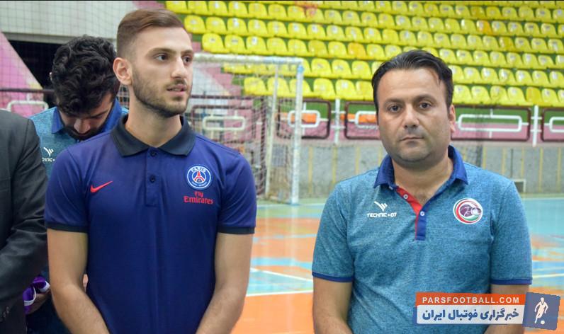 محمدرضا کرد ؛ نماز خواندن محمدرضا کرد بازیکن فوتسال گازپروم روسیه