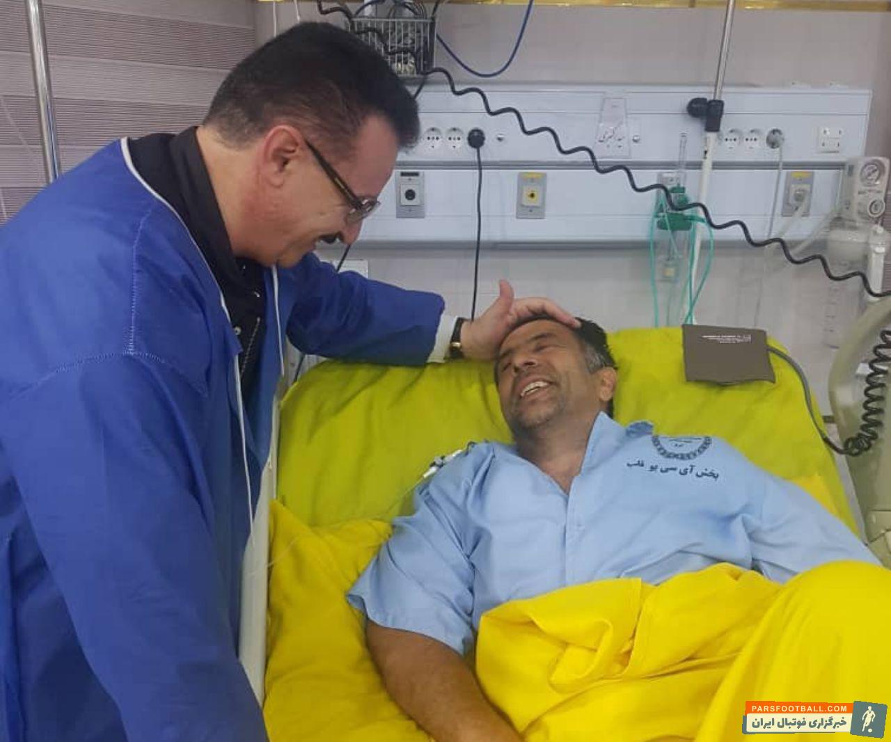 محمدرضا زنوزی مالک باشگاه ماشین سازی تبریز امروز به عیادت جمشید خطیبی رفت محمدرضا زنوزی با مدیرعامل باشگاه سبزپوش تبریزی دیدار کرد.