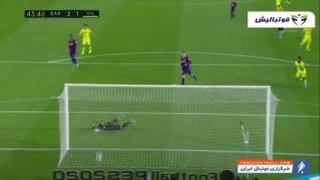 خلاصه بازی بارسلونا 2 -1 ویارئال لالیگا اسپانیا 2019/2020