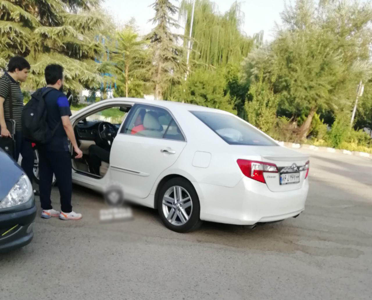 تصویری ازتویوتا کمری عادل فردوسی پور گزارشگر فوتبال