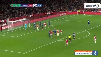 خلاصه بازی آرسنال 5-0 ناتینگهام فارست جام اتحادیه 2019/2020