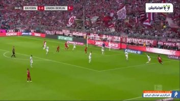 خلاصه بازی بایرن مونیخ 2-1 یونین برلین بوندس لیگا 2019/2020