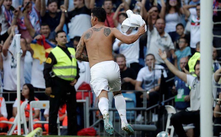 خامس ستاره کلمبیایی رئال مادرید امروز موفق شد دروازه گرانادا را در لحظات پایانی باز کند بعد از اولین گل پس از بازگشت دوباره، خامس همه کار کرد.