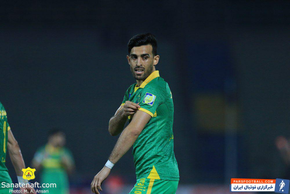 بختیار رحمانی هافبک تیم فولاد صنعت نفت در دیداری که تساوی هم برای آبادانی ها نتیجه خوبی تلقی می شد، باز هم به عنوان یار جانشین وارد زمین شد.