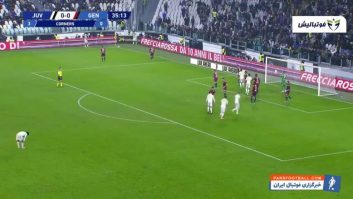 خلاصه بازی یوونتوس 2-1 جنووا سری آ ایتالیا 2019/2020