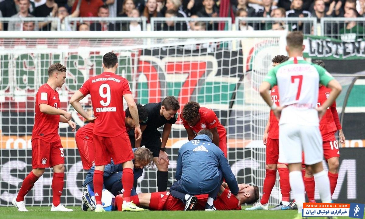 وضعیت نیکلاس زوله مشخص شد در جدال روز شنبه بایرنمونیخ برابر آگزبورگ در دقیقه ۱۲ نیکلاس زوله بهدلیل آسیبدیدگی شدید مجبور به ترک زمین شد.