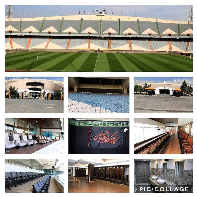 ورزشگاه آزادی میزبان است ورزشگاه آزادی در فاصله چند ساعت مانده به بازی تیمهای ملی فوتبال ایران و کامبوج آماده برگزاری این دیدار است.