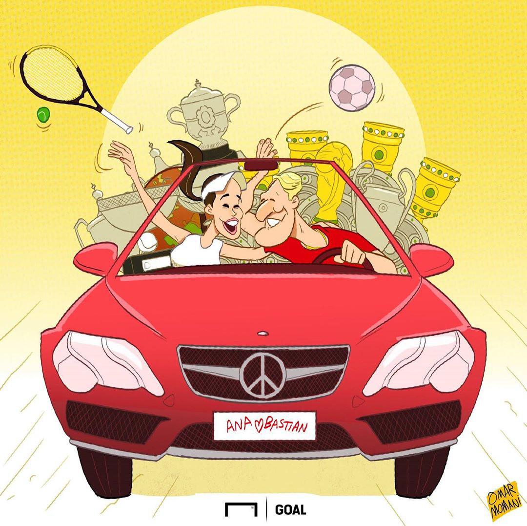 باستین شواین اشتایگر ستاره سابق تیم ملی آلمان و بایرن و آنا ایوانوویچ همسر صربستانیاش با کولهباری از افتخارات به دوران حرفهایشان خاتمه دادند.