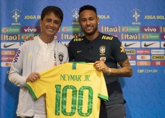 در حالی که برزیل پنج‌شنبه ظهر در دیداری دوستانه به مصاف سنگال خواهد رفت، نیمار در این دیدار برای یکصدمین مرتبه پیراهن سلسائو را برتن خواهد کرد.