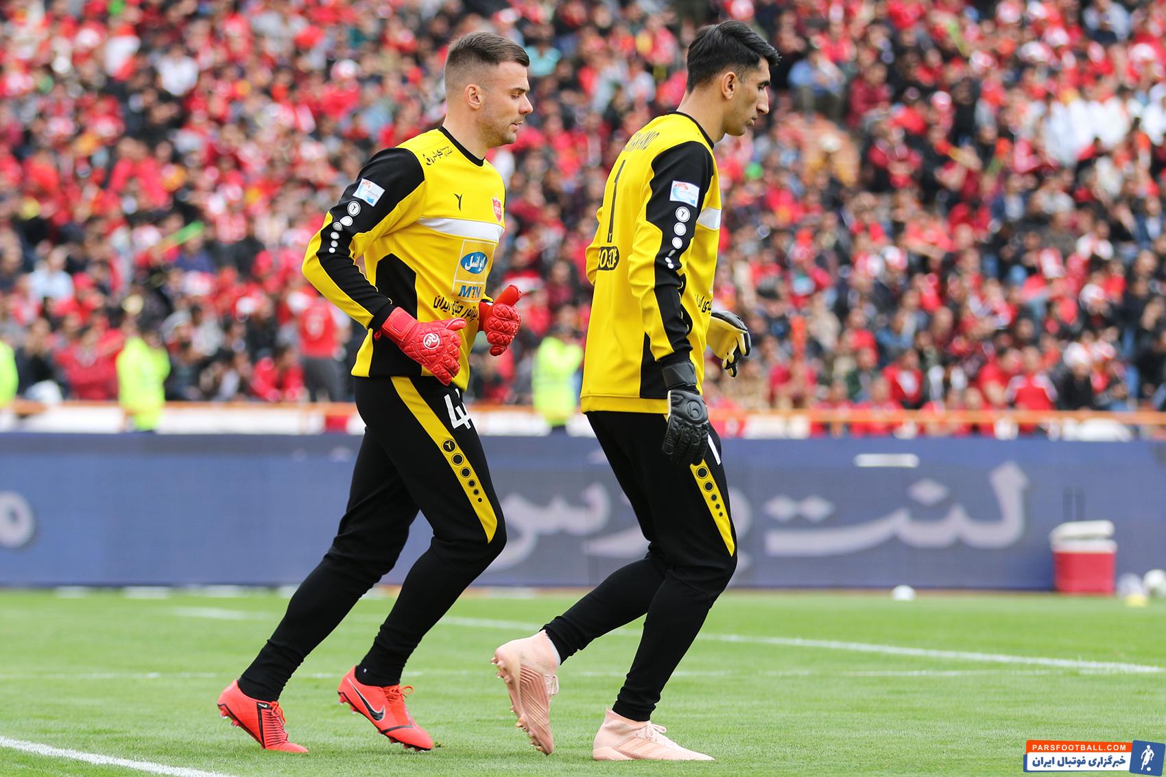 رقابت بیرانوند و رادوشوویچ