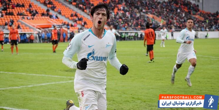 30 امتیاز سردار آزمون برای زنیت در 33 بازی ؛ خبرگزاری پارس فوتبال