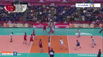 خلاصه بازی والیبال ایران 2-3 ایتالیا رقابت‌های جام جهانی 2019 ژاپن