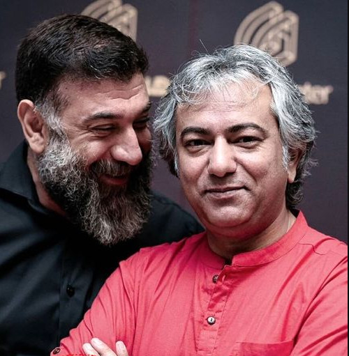 علی انصاریان ؛ تصویری از علی انصاریان در کنار محمدرضا هدایتی