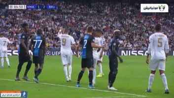 خلاصه بازی رئال مادرید 2-2 کلوب بروژ لیگ قهرمانان اروپا