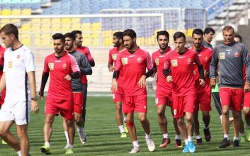 استادیوم شهید کاظمی پرسپولیس - علیاصغر مدیرروستا بهنام طاهرزاده کالدرون علی علیپور پرسپولیس - تیم فوتبال پرسپولیس