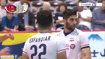 ایران ؛ خلاصه بازی والیبال ایران 3-1 کانادا جام جهانی والیبال ژاپن 2019