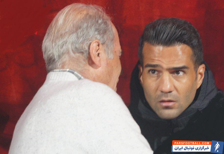 مسعود شجاعی امروز روی نیمکت تراکتور حضور دارد و به همین دلیل احساس حاج صفی بازوبند کاپیتانی سرخ پوشان را به بازو بسته است.