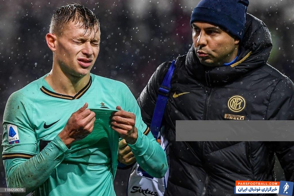 نیکولو بارلا روی یک برخورد دچار مصدومیت از ناحیه زانوی پای راست شد نیکولو بارلا نهایتا و در حالی که درد شدیدی احساس می کرد زمین مسابقه را ترک کرد.