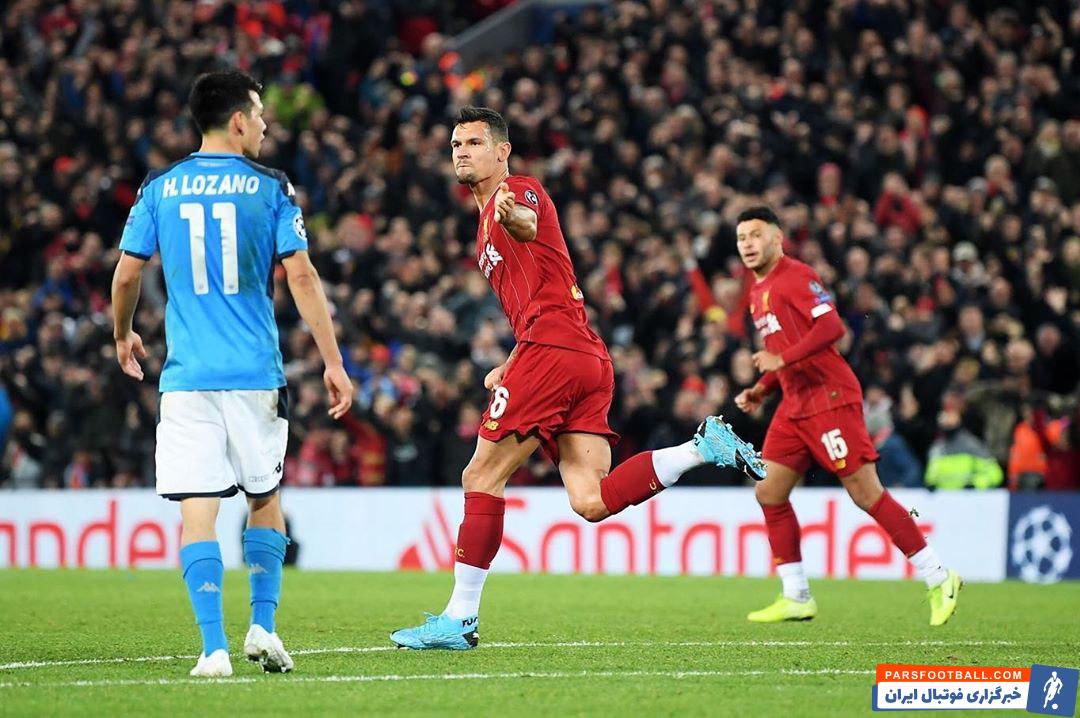خلاصه بازی لیورپول 1-1 ناپولی لیگ قهرمانان اروپا 2019/2020