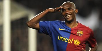 برترین گل های ساموئل اتوئو در رقابت های لالیگا برای بارسلونا