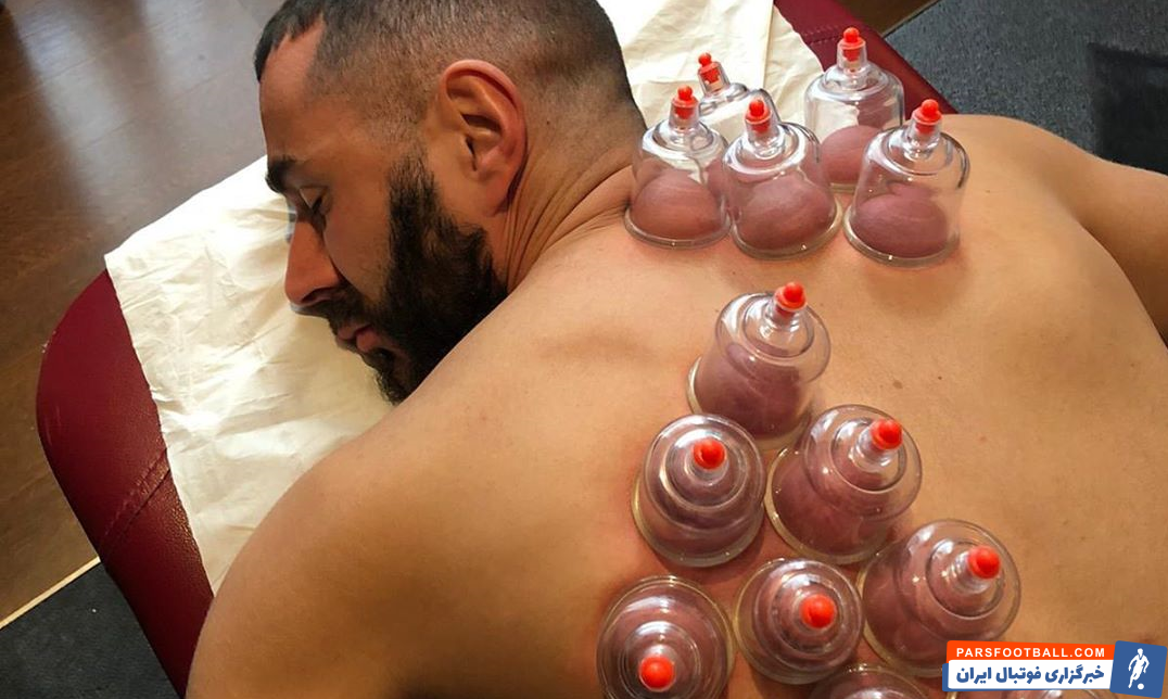 حجامت کریم بنزما ستاره باشگاه رئال مادرید به سبک مسلمانان