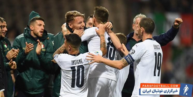 10 برد متوالی از ایتالیا در مسیر راهیابی به یورو 2020